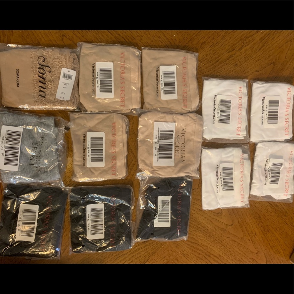 NWT Victoria’s Secret and soma underwear/panties